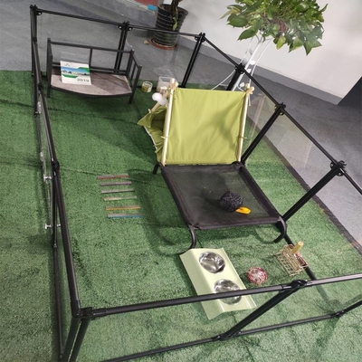 アルミ ペット・プレイペイン ケニール 65 x 91cm 12パネル 黒 40本社で23トン以上を積んでいる