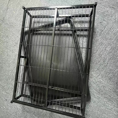 犬の小便器のための四角管の鉄線鋼枠 噴水防止とステップ防止設計