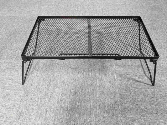 設置タイプ 立体型 木炭グリル ポータブル BBQグリル 折りたたむキャンプテーブル