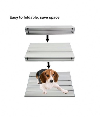 犬のための夏の暑さ対策 ハンドウォッシュ アルミ ペット 冷却マット ベッド その他のペット製品