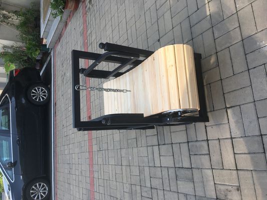 中型および大型品種のためのカスタマイズ可能な非電気犬トレッドミール 木製のフレーム