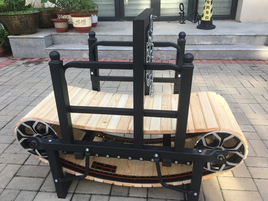 中型および大型品種のためのカスタマイズ可能な非電気犬トレッドミール 木製のフレーム