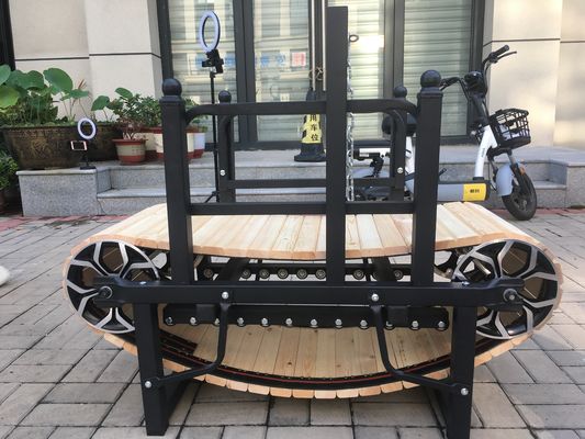 中型および大型品種のためのカスタマイズ可能な非電気犬トレッドミール 木製のフレーム