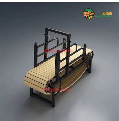 動力のない犬のトレッドミール 0.30mm 厚さと耐久性のある構造のスラットミール