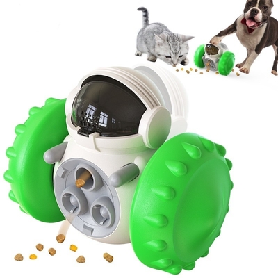 ペット用品 猫や犬のための持続可能 ゆっくり流出する食品配給器 バランス 自動車玩具