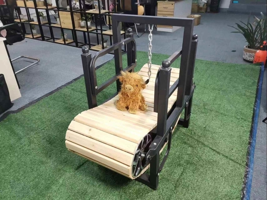 アメリカ市場 犬走行台 ペット用 木のウォーキングマシン アルミニウム電解