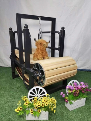 アメリカ市場 犬走行台 ペット用 木のウォーキングマシン アルミニウム電解