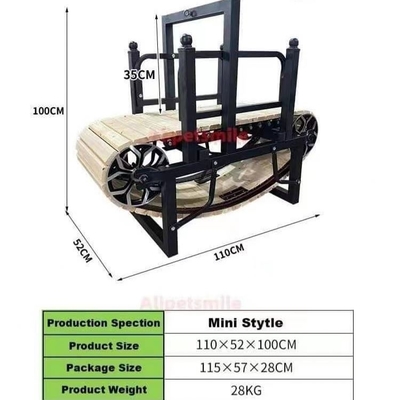 20GP 荷重 10トンの滑らかな犬のトレッドミール ペット犬のためのスラットミルのトレーニング機器
