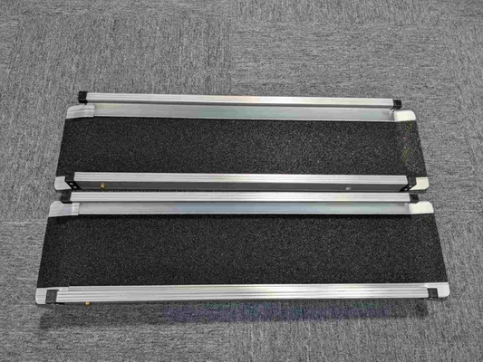 軽い車椅子ランプ 滑らないアルミランプ 家庭用 荷重600ポンド