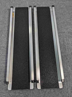 軽い車椅子ランプ 滑らないアルミランプ 家庭用 荷重600ポンド