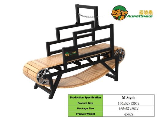 爬虫類 犬の走行台 屋外および電源のない 電気分泌による粉末塗装