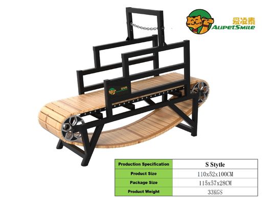 爬虫類 犬の走行台 屋外および電源のない 電気分泌による粉末塗装