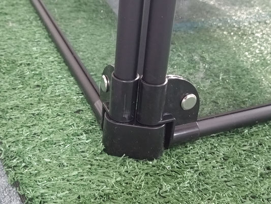 透明な猫の飼育場のための四角形アクリルアルミニウム 切断可能なペット遊び場