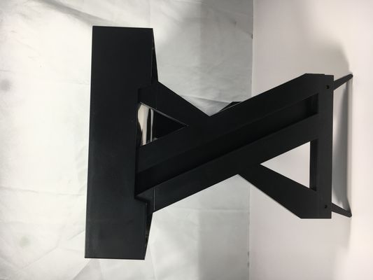 黒のステンレス鋼のダブルボウル 大きい犬のためのスタンド 漏れのない 滑らない 高さ調整可能な 子宮頸部保護