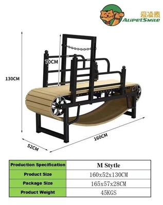 Alipetsmile Pet Dog Treadmill for Small/Medium Dogs Indoor Running Training Machine (小型/中型犬のためのアリペツマイルペットドッグトレッドミール 屋内ランニングトレーニングマシン)