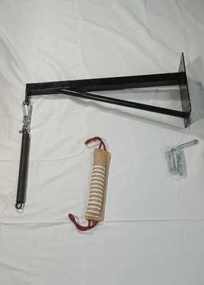頑丈な70cm*30cm ヘビーデューティ スプリングポール セット 犬用 最大105lbs/210lbs 4.85kg
