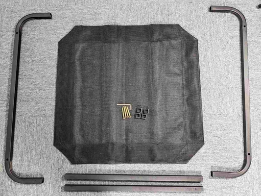 電気分泌 大型鋼管 折りたたみ ペットベッド ペットベッド 高い犬ベッド メッシュベッド