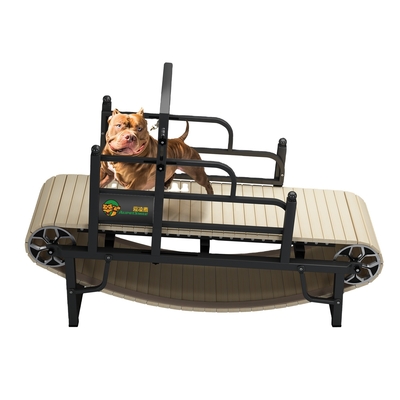 大型犬用の鉄製スラットミール 騒音のない訓練機器 175cm*52cm*130cm