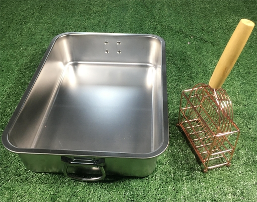45x30x10cm ステンレス鋼の猫のゴミ箱 便掃除用の便利なオープンタイプ