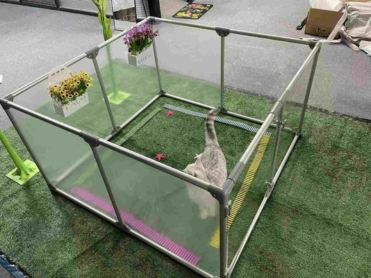 耐気 頑丈 軽量 携帯 ペット 遊園地 フェンス ケージ オーダーメイド ロゴ