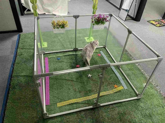 耐気 頑丈 軽量 携帯 ペット 遊園地 フェンス ケージ オーダーメイド ロゴ
