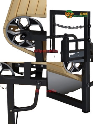 カスタマイズされたロゴとカラーのための小型アルミペットトレッドミール