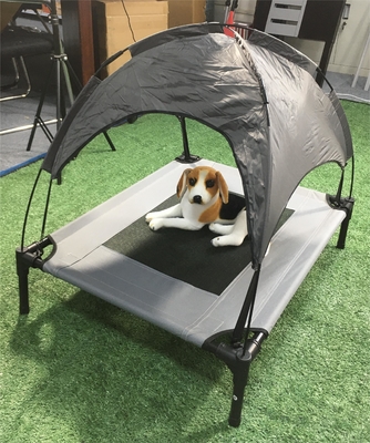持続可能 オックスフォード布 大型 折りたたむ 高いペットベッド 小型から中型 動物