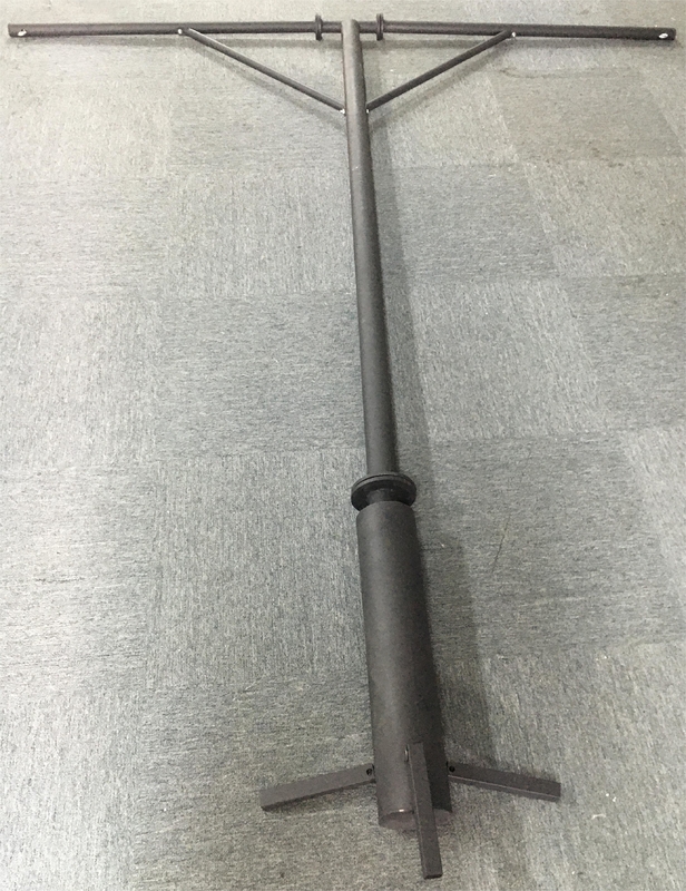耐久性バンジーコード付きの重量ピットブルスプリングポール 253.9*220*0.3cm 22.5kg