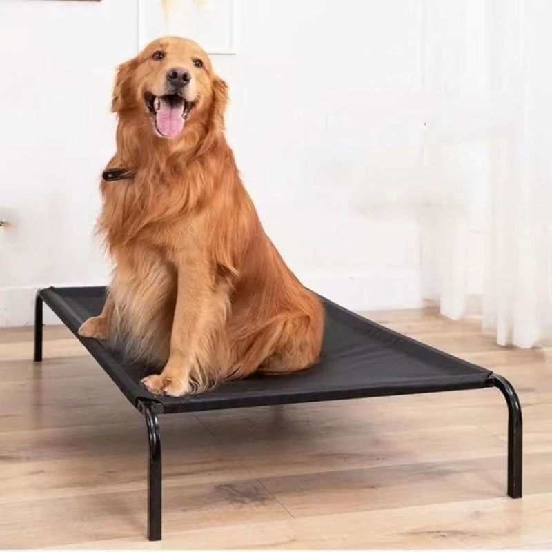 動物のパターン 夏の冷却のための高層ペットベッド 上海のポータブルキャンプドッグベッド