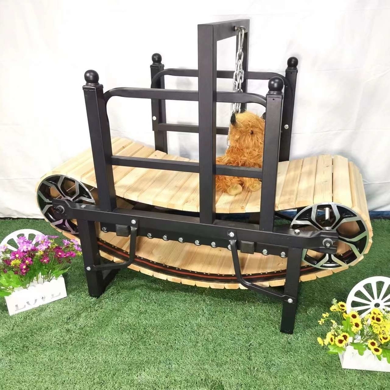 木製紙鋼製 小型 自動犬トレッドミール用のカスタムトレーニングマシン